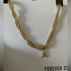 New initial necklaces